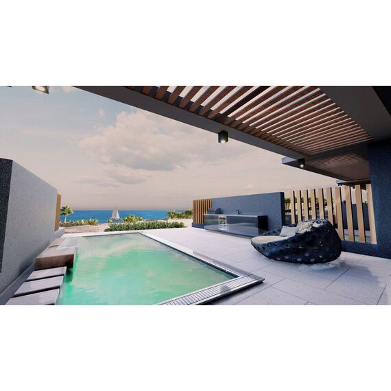 Apartment 3-room 2+1 by the sea in Esentepe Cyprus area 80m² , 13 image