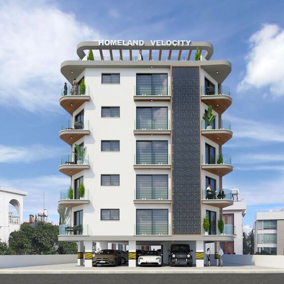 Apartment 1-room 1+0 studio by the sea in Iskele Cyprus area 40m² 4 floor, 4 image