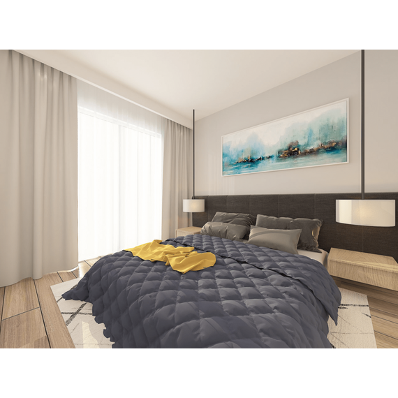 Квартира 2-комнатная 1+1 в Алсанджаке площадь 56м², изображение 9