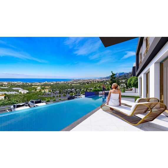 Apartment 4-room 3+1 by the sea in Lapithos (Lapta) Cyprus area 119m² , 6 image