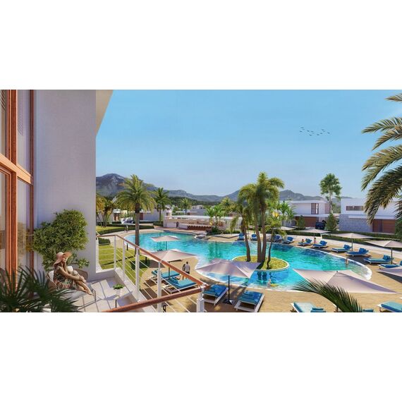 Apartment 3-room 2+1 by the sea in Esentepe Cyprus area 83m² , 9 image