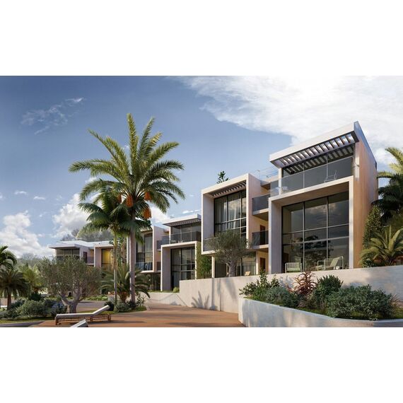 Apartment 3-room 2+1 by the sea in Kyrenia (downtown) Cyprus area 80m² , 2 image