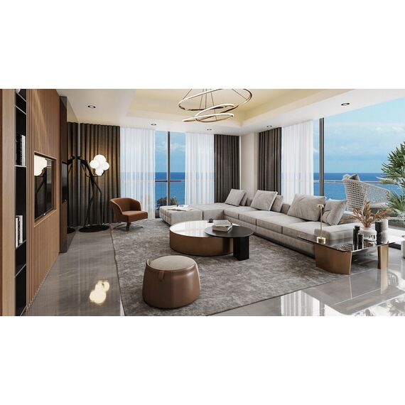 Apartment 4-room 3+1 by the sea in Famagusta (downtown) Cyprus area 159.04m² , 15 image