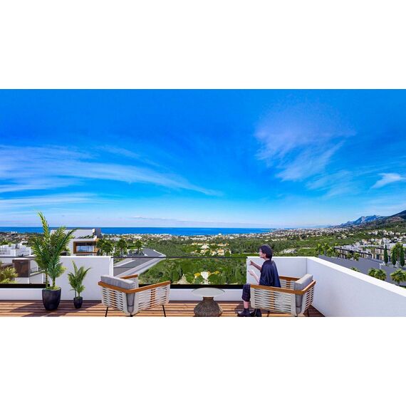 Apartment 4-room 3+1 by the sea in Lapithos (Lapta) Cyprus area 119m² , 8 image