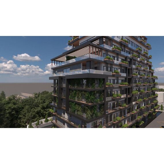 Apartment 3-room 2+1 by the sea in Kyrenia (downtown) Cyprus area 56.5m² , 15 image