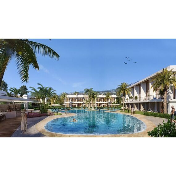 Apartment 3-room 2+1 by the sea in Esentepe Cyprus area 83m² , 6 image