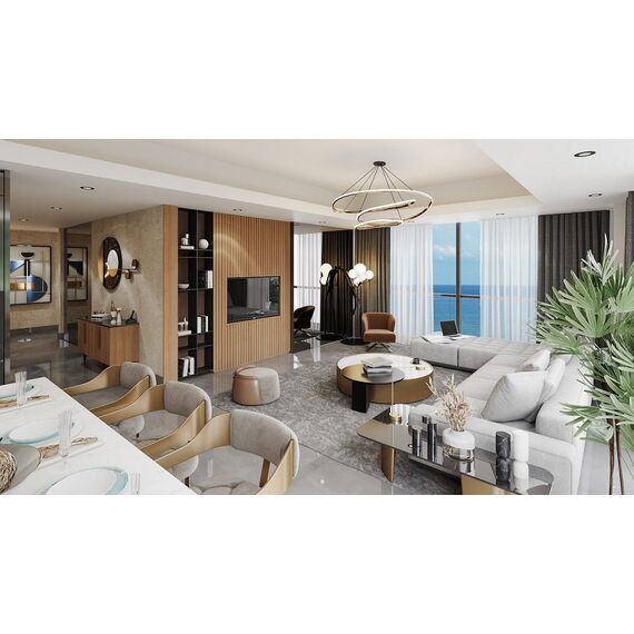Apartment 4-room 3+1 by the sea in Famagusta (downtown) Cyprus area 159.04m² , 13 image