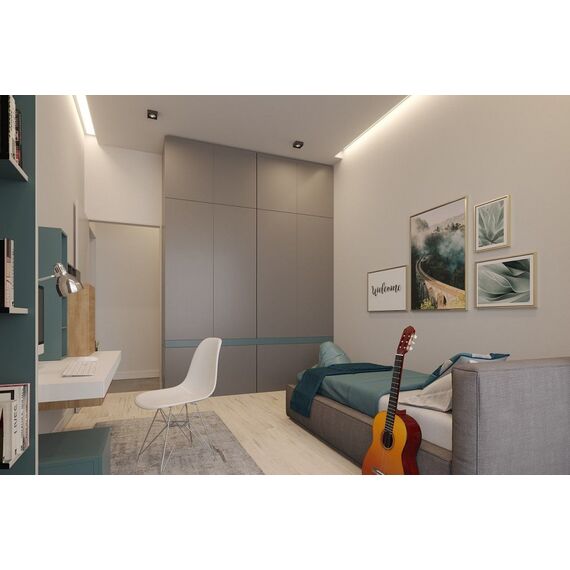 Квартира 4-комнатная 3+1 у моря в Эсентепе площадь 125м², изображение 6