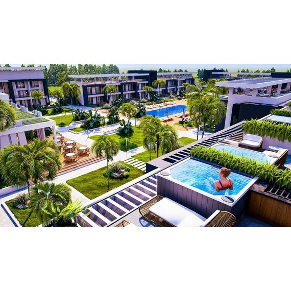 Apartment 2-room 1+1 by the sea in Iskele Cyprus area 85m² , 14 image