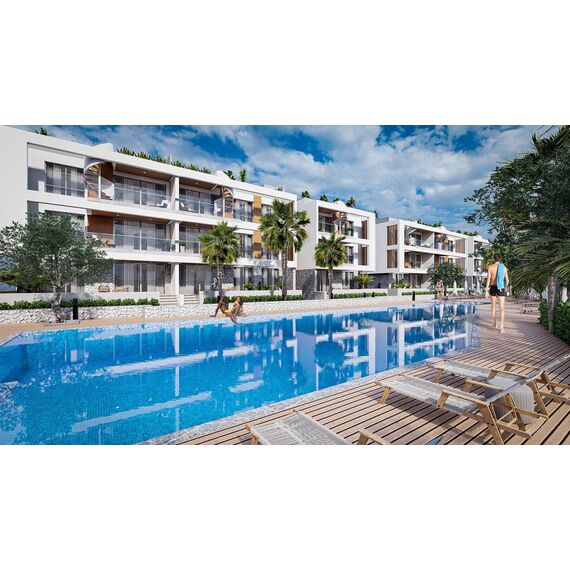 Apartment 3-room 2+1 by the sea in Alsancak Cyprus area 92m² , 3 image