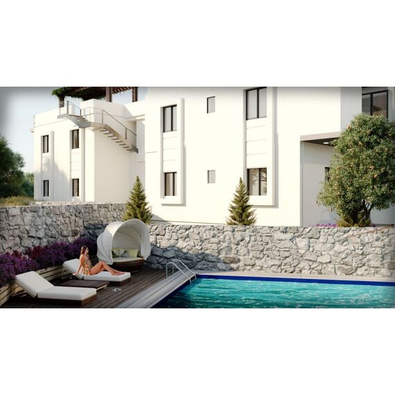 Apartment 4-room 3+1 by the sea in Catalkoy (Catalkoy) Cyprus area 120m² , 8 image