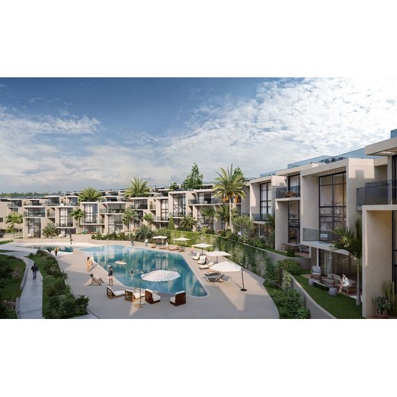 Apartment 2-room 1+1 by the sea in Kyrenia (downtown) Cyprus area 53m² , 16 image