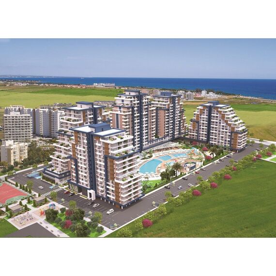 Квартира 3-комнатная 2+1 у моря в Искеле (Лонг Бич Искеле) площадь 68м², изображение 14