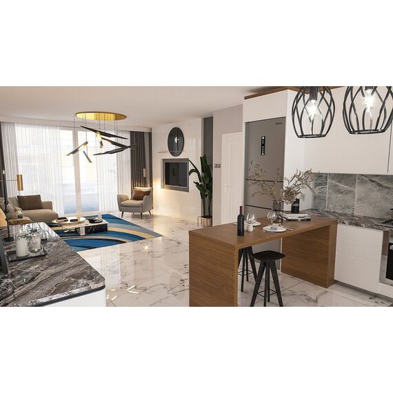 Квартира 3-комнатная 2+1 у моря в Искеле (Боаз) площадь 75м², изображение 10