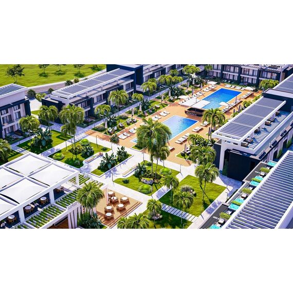 Apartment 2-room 1+1 by the sea in Iskele Cyprus area 85m² , 7 image