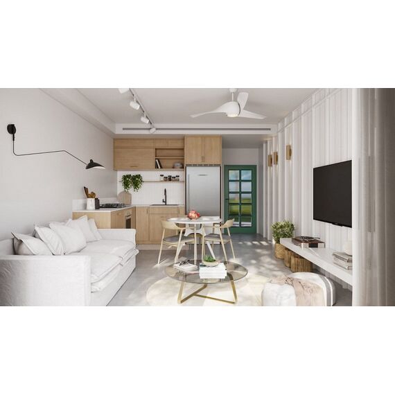 Apartment 3-room 2+1 by the sea in Lapithos (Lapta) Cyprus area 103m² , 2 image
