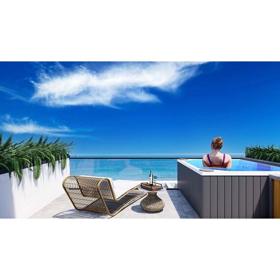 Apartment 2-room 1+1 by the sea in Iskele Cyprus area 105m² , 20 image