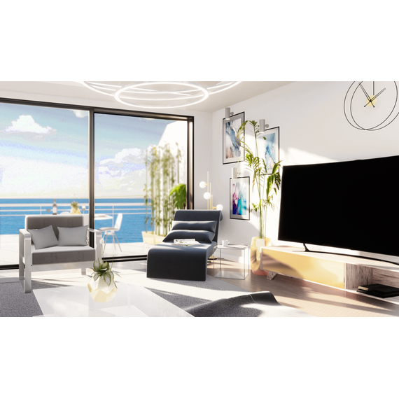 Квартира 3-комнатная 2+1 у моря в Эсентепе площадь 92м², изображение 5
