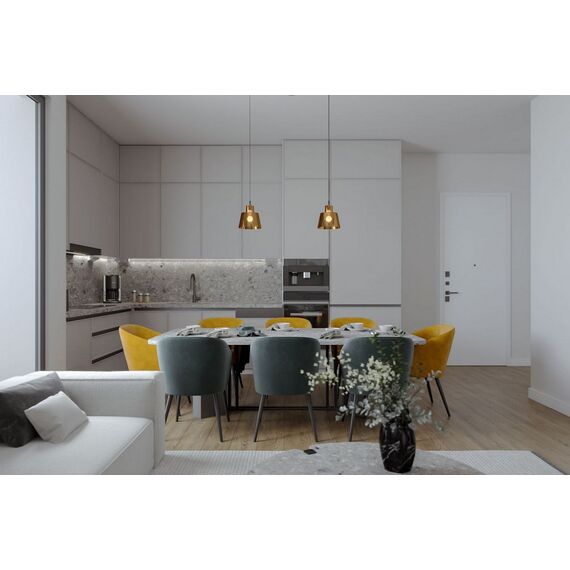 Квартира 3-комнатная 2+1 у моря в центре Кирении площадь 80м²