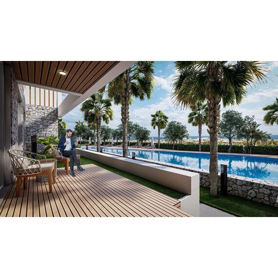 Apartment 3-room 2+1 by the sea in Alsancak Cyprus area 92m² , 18 image