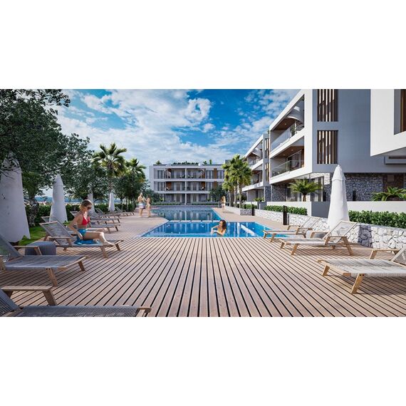 Apartment 3-room 2+1 by the sea in Alsancak Cyprus area 92m² , 2 image