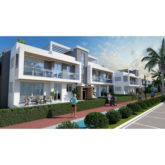 Квартира 3-комнатная 2+1 у моря в Искеле (Боаз) площадь 80м², изображение 14