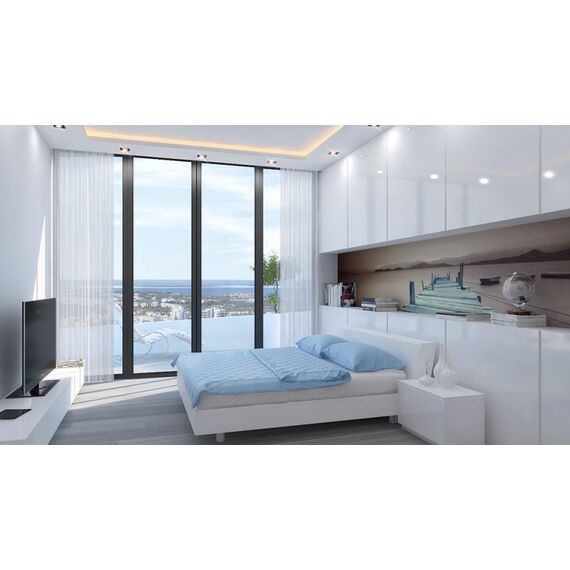 Apartment 3-room 2+1 by the sea in Kyrenia (downtown) Cyprus area 113m² , 10 image