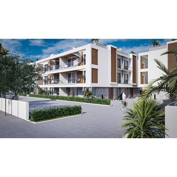 Apartment 3-room 2+1 by the sea in Alsancak Cyprus area 92m² 