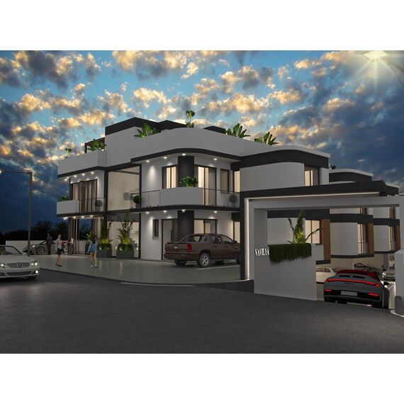 Apartment 3-room 2+1 by the sea in Kyrenia (downtown) Cyprus area 90m² , 13 image