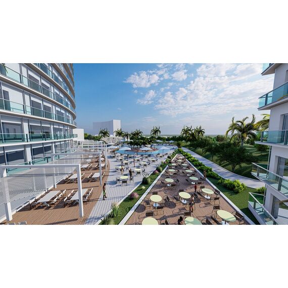 Apartment 2-room 1+1 by the sea in Iskele (Bogaz) Cyprus area 77.81m² 7 floor, 11 image