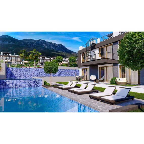 Apartment 2-room 1+1 by the sea in Lapithos (Lapta) Cyprus area 67m² , 6 image