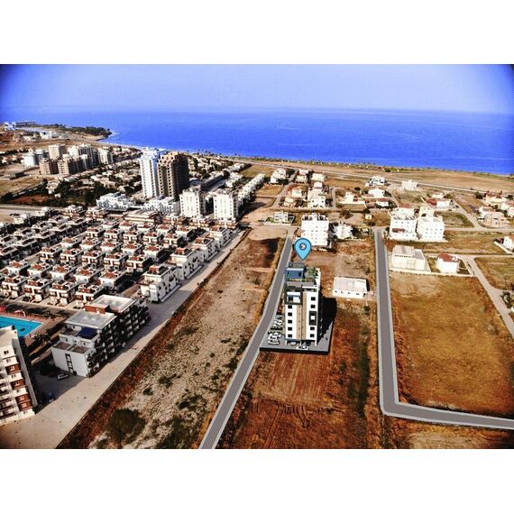 Квартира 2-комнатная 1+1 у моря в Искеле (Лонг Бич Искеле) площадь 85м², изображение 7