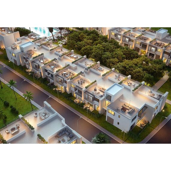 Квартира 2-комнатная 1+1 у моря в Фамагусте (Газимагуса) площадь 40м²