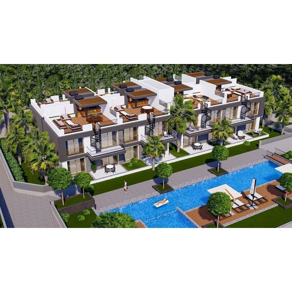 Apartment 2-room 1+1 by the sea in Lapithos (Lapta) Cyprus area 70m² , 5 image