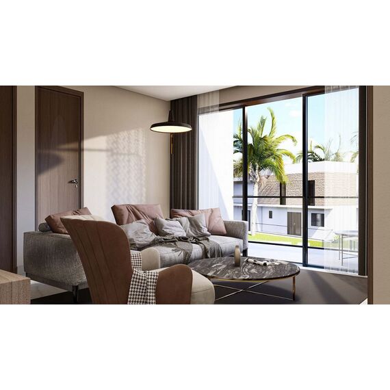 Apartment 2-room 1+1 by the sea in Kyrenia (downtown) Cyprus area 55m² , 2 image