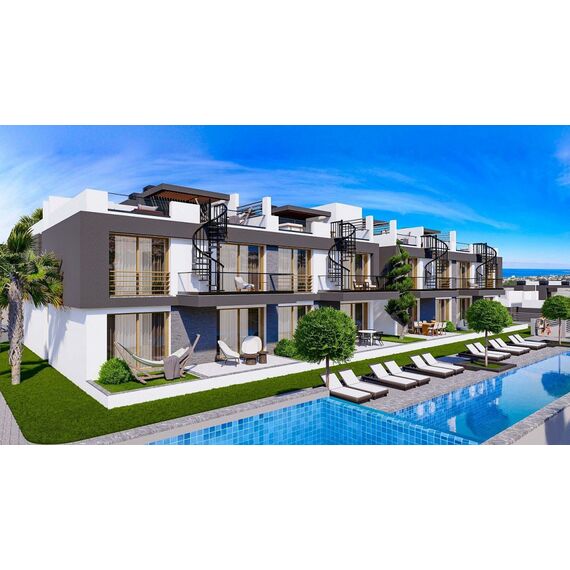 Apartment 2-room 1+1 by the sea in Lapithos (Lapta) Cyprus area 67m² , 11 image