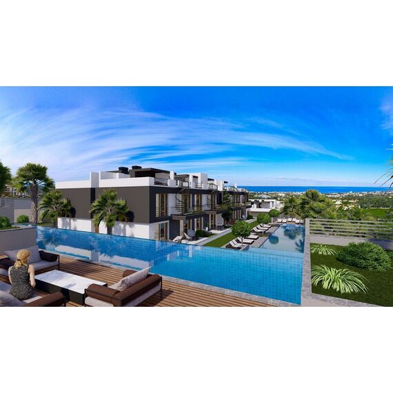 Apartment 2-room 1+1 by the sea in Lapithos (Lapta) Cyprus area 67m² , 5 image