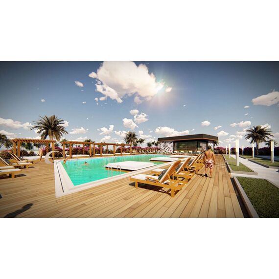 Apartment 3-room 2+1 by the sea in Lapithos (Lapta) Cyprus area 81.6m² , 2 image