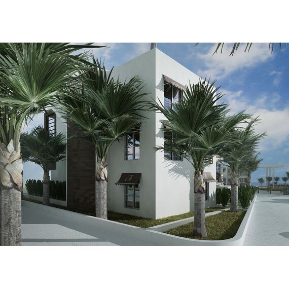 Apartment 3-room 2+1 by the sea in Kyrenia (downtown) Cyprus area 83m² , 12 image