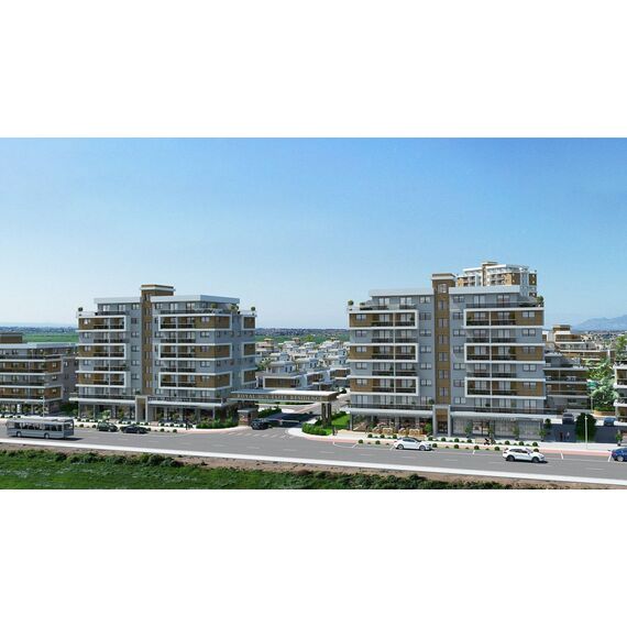 Квартира 3-комнатная 2+1 у моря в Искеле (Лонг Бич Искеле) площадь 78.4м², изображение 14
