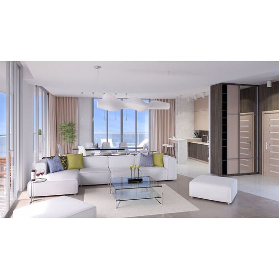 Apartment 2-room 1+1 by the sea in Iskele (Bogaz) Cyprus area 77.81m² 7 floor, 6 image