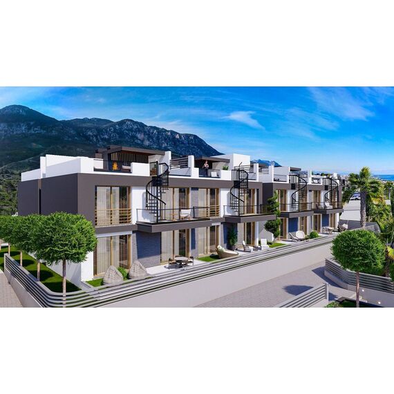 Apartment 2-room 1+1 by the sea in Lapithos (Lapta) Cyprus area 67m² , 9 image