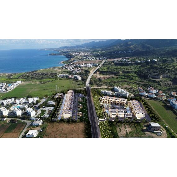 Apartment 3-room 2+1 by the sea in Kyrenia (downtown) Cyprus area 72m² , 8 image