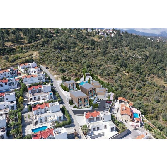 Apartment 2-room 1+1 by the sea in Esentepe Cyprus area 70m² , 10 image