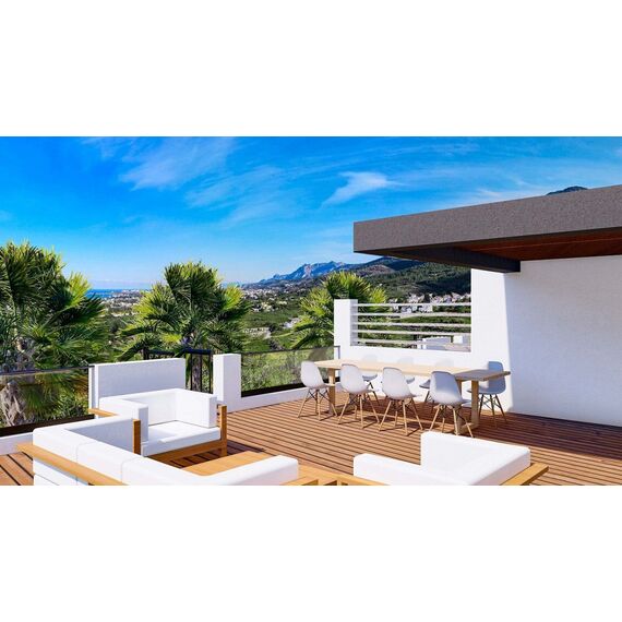 Apartment 2-room 1+1 by the sea in Lapithos (Lapta) Cyprus area 67m² , 2 image