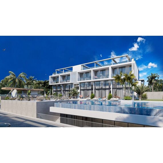 Apartment 2-room 1+1 by the sea in Famagusta (downtown) Cyprus area 48m² , 3 image