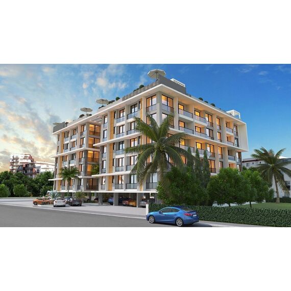 Квартира 3-комнатная 2+1 у моря в Искеле (Лонг Бич Искеле) площадь 80м², изображение 2