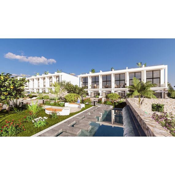 Apartment 2-room 1+1 by the sea in Kyrenia (downtown) Cyprus area 64m² , 4 image