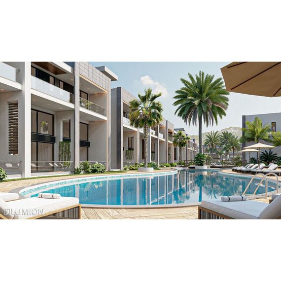 Apartment 2-room 1+1 by the sea in Kyrenia (downtown) Cyprus area 65m² , 7 image