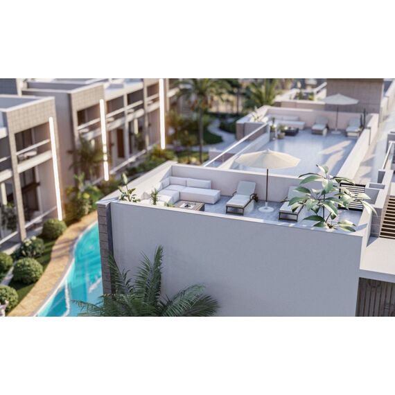 Apartment 2-room 1+1 by the sea in Kyrenia (downtown) Cyprus area 65m² , 2 image